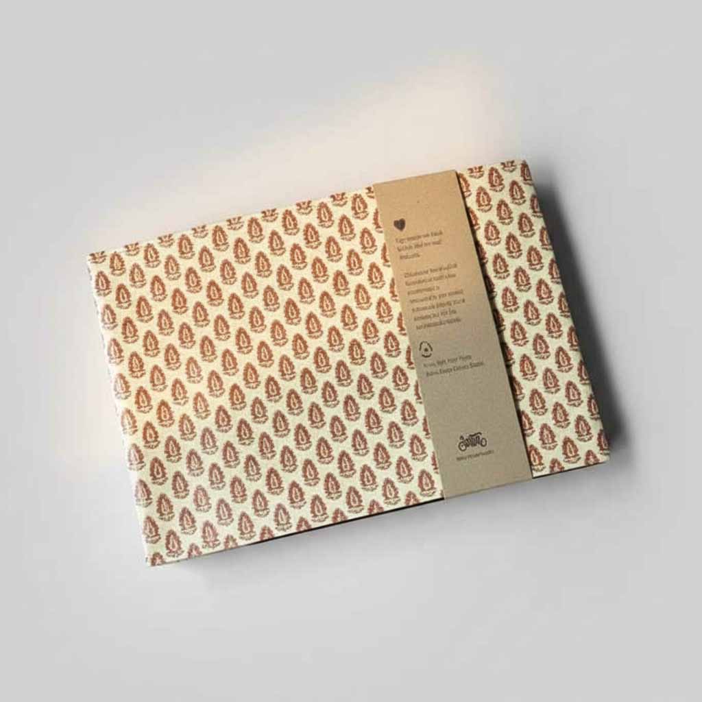 Jaipur Pattern Leather Sketchbook