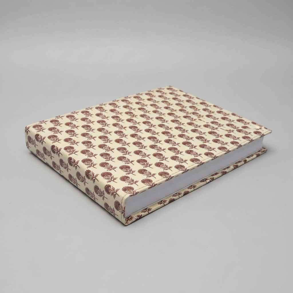Jaipur Pattern Leather Sketchbook